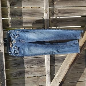 Arizona Jean Company women's flare jeans size 3 short '90s distressed